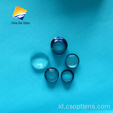 Plano-cembung (PCX) UV Fused Silica Lenses